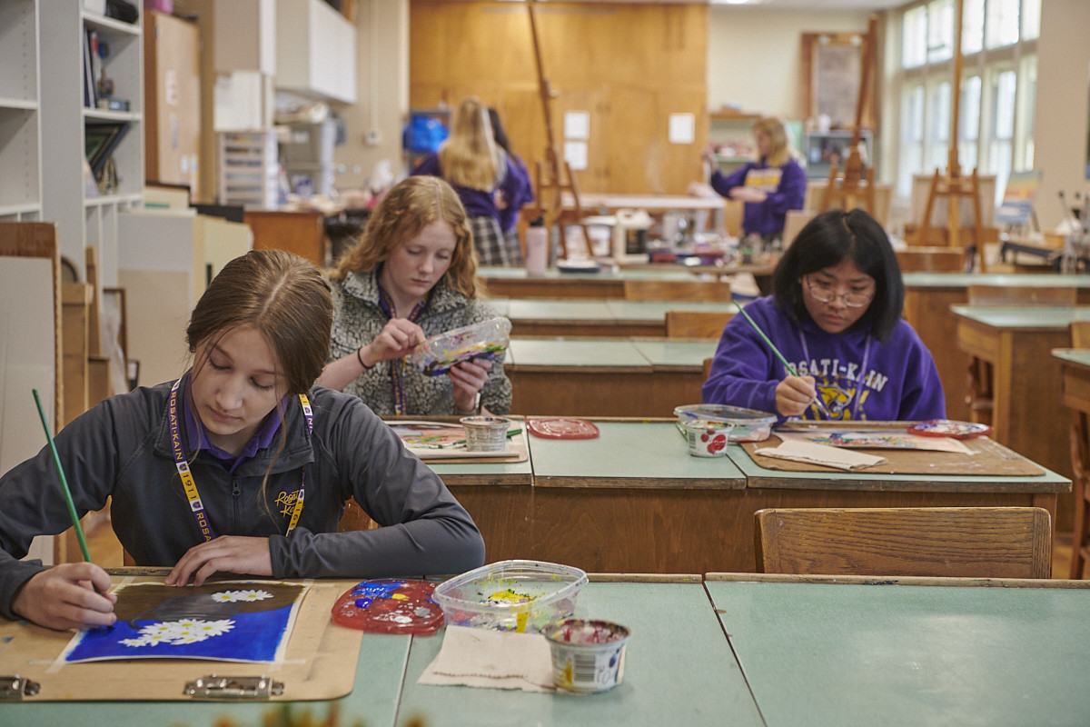 Students at Rosati-Kain
