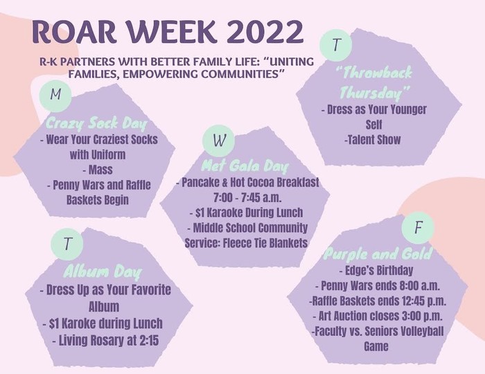 ROAR Week 2022 | Rosati-Kain High School