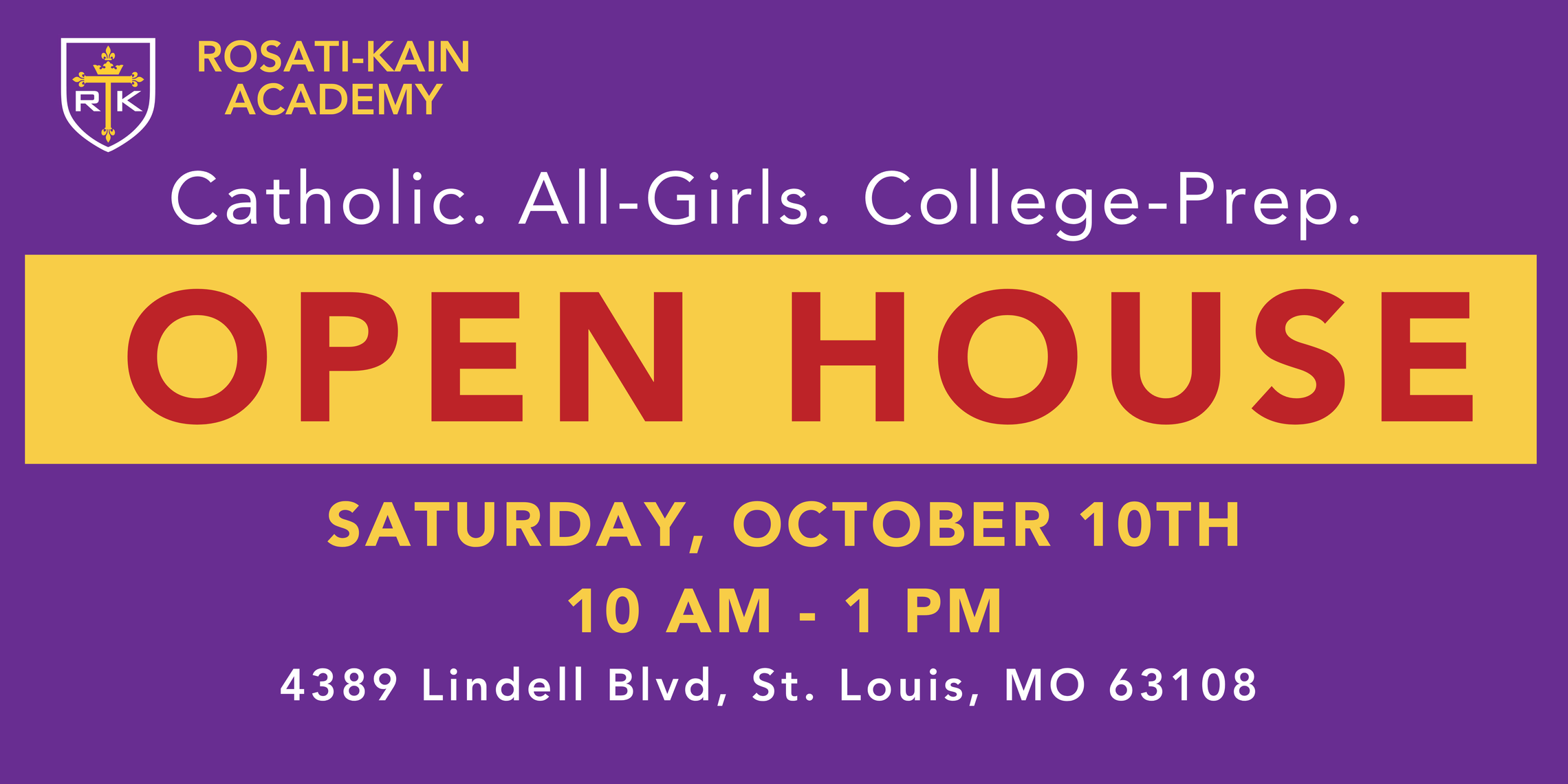 Open House Banner
