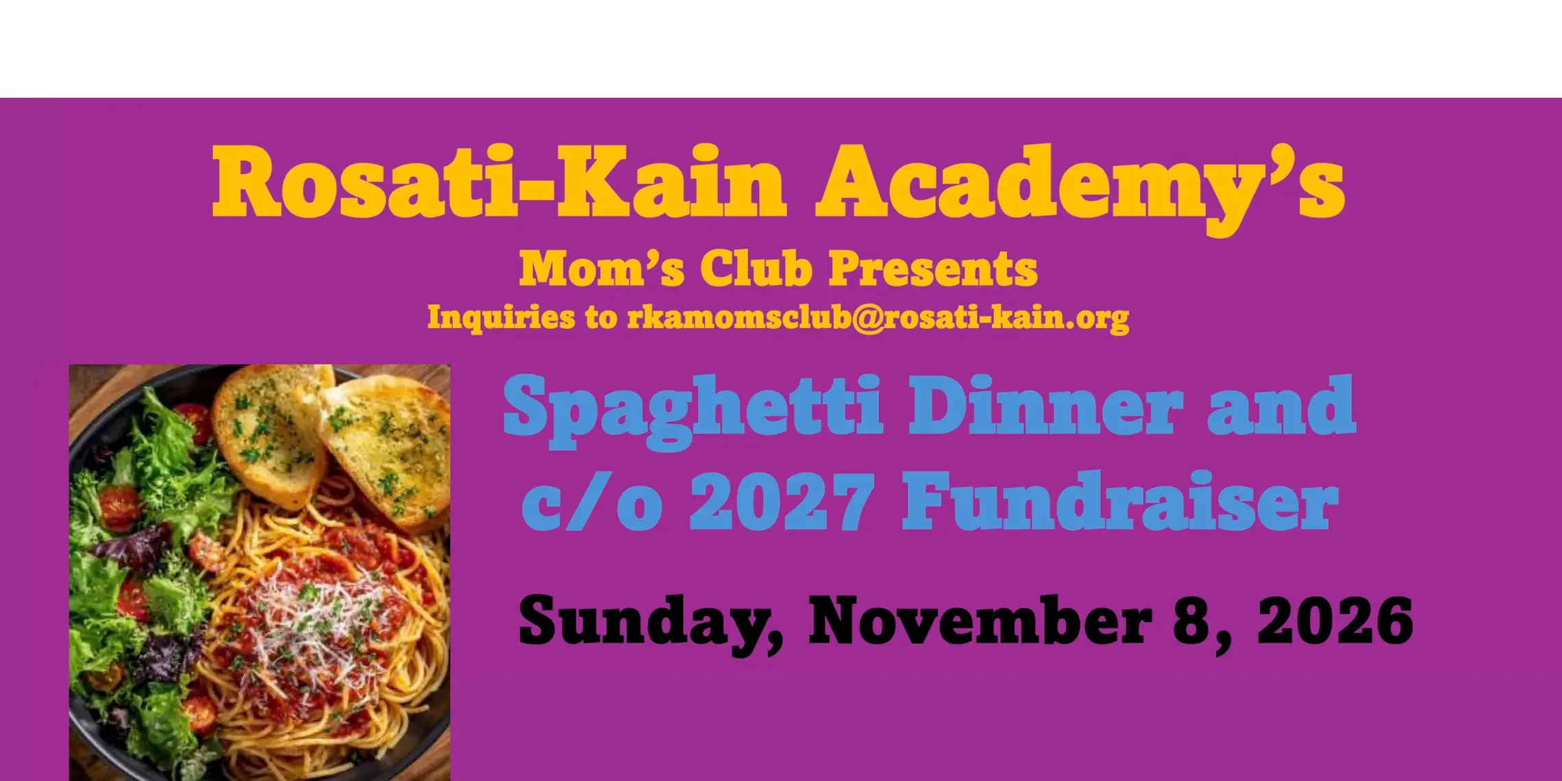 Spaghetti Dinner