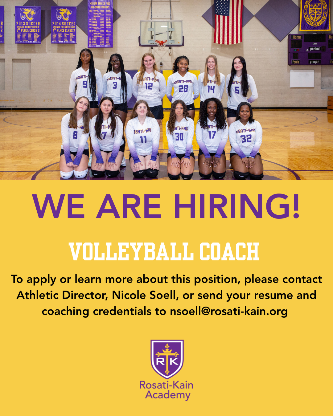 Volleyball Coaching Position