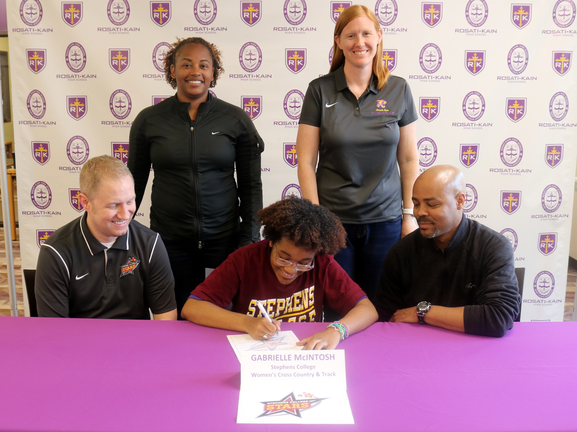 Track College Signing G. McIntosh