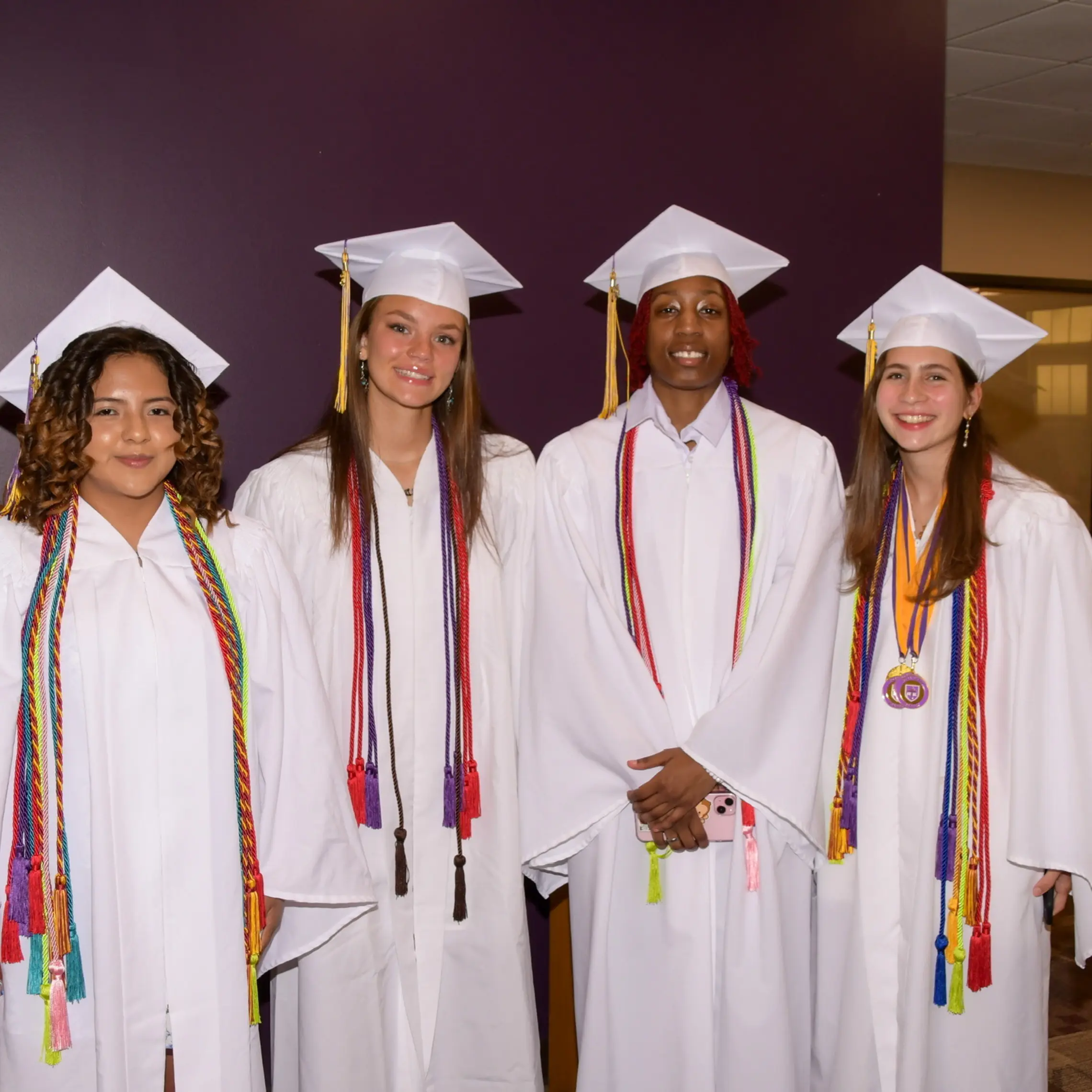 Seniors before Graduation