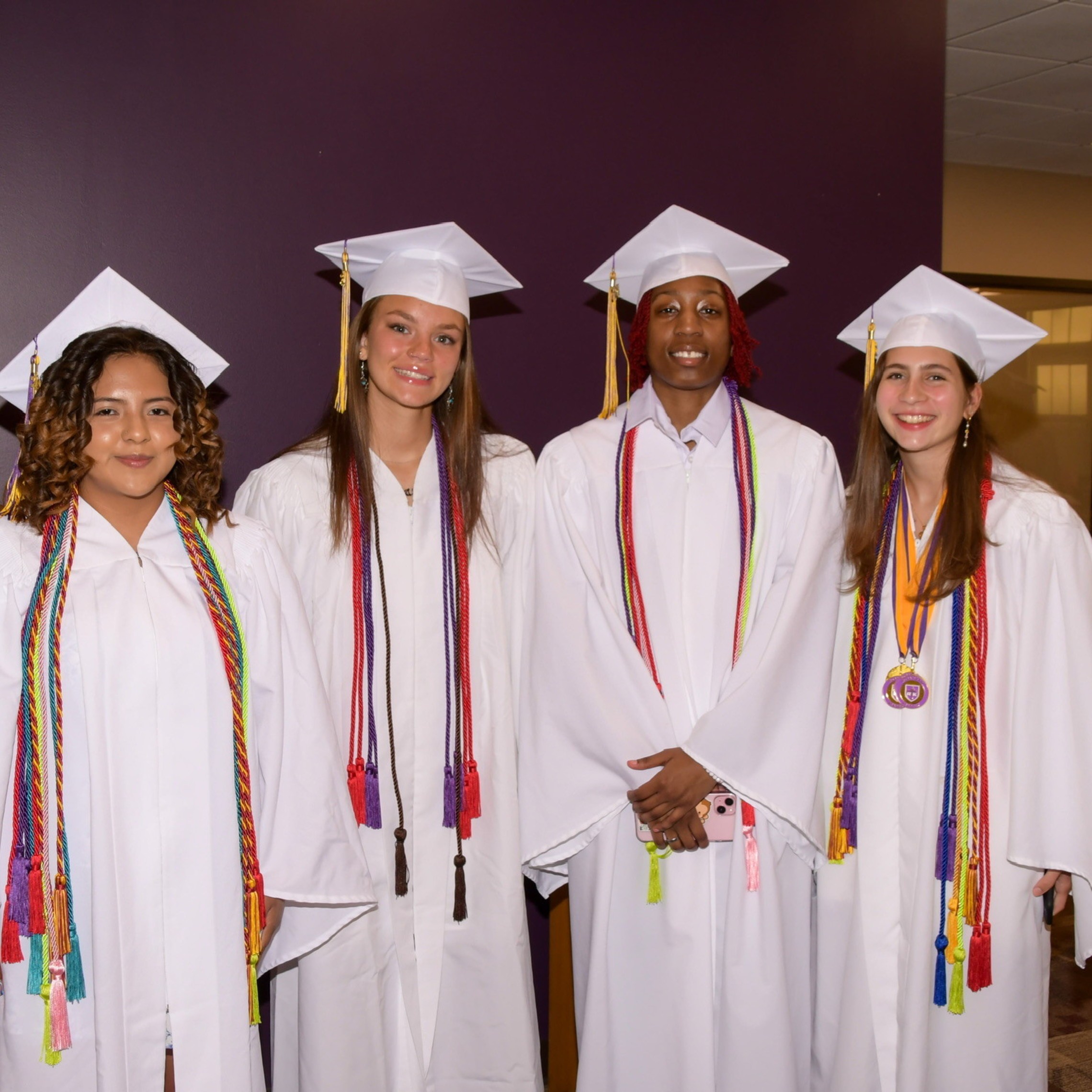 Seniors before Graduation