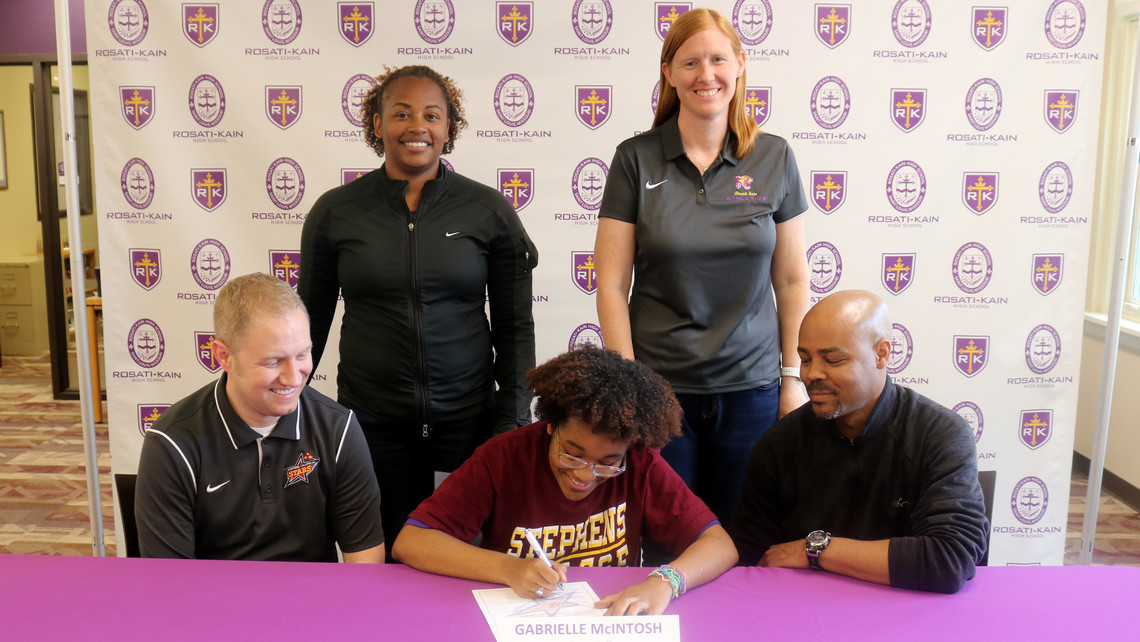 Track College Signing G. McIntosh