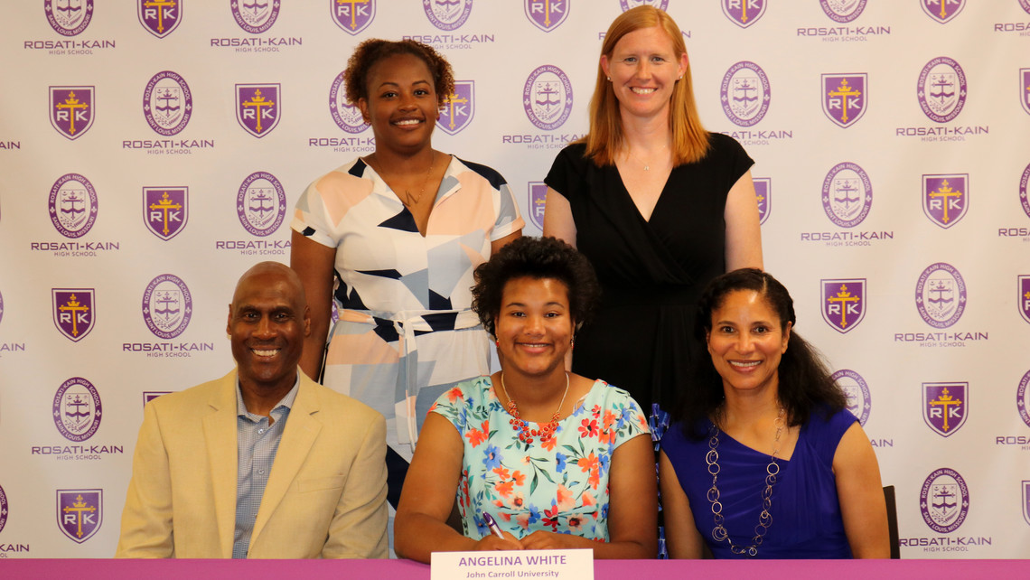 College Signing Discus