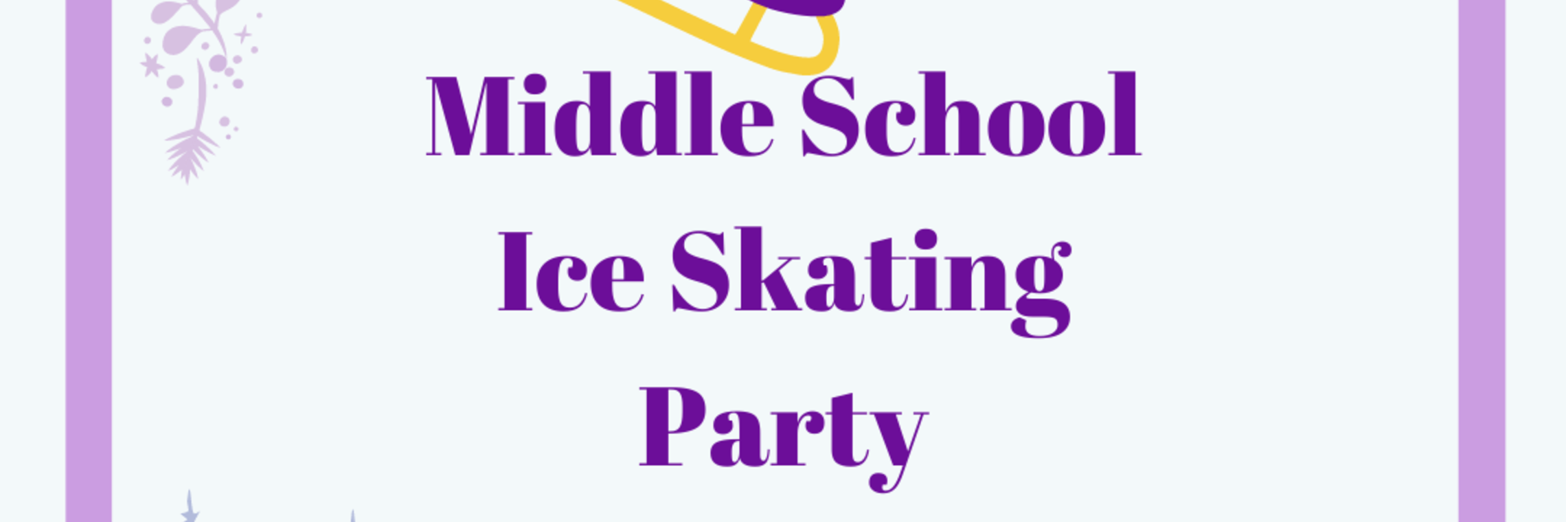 Grade School Ice Skating Party